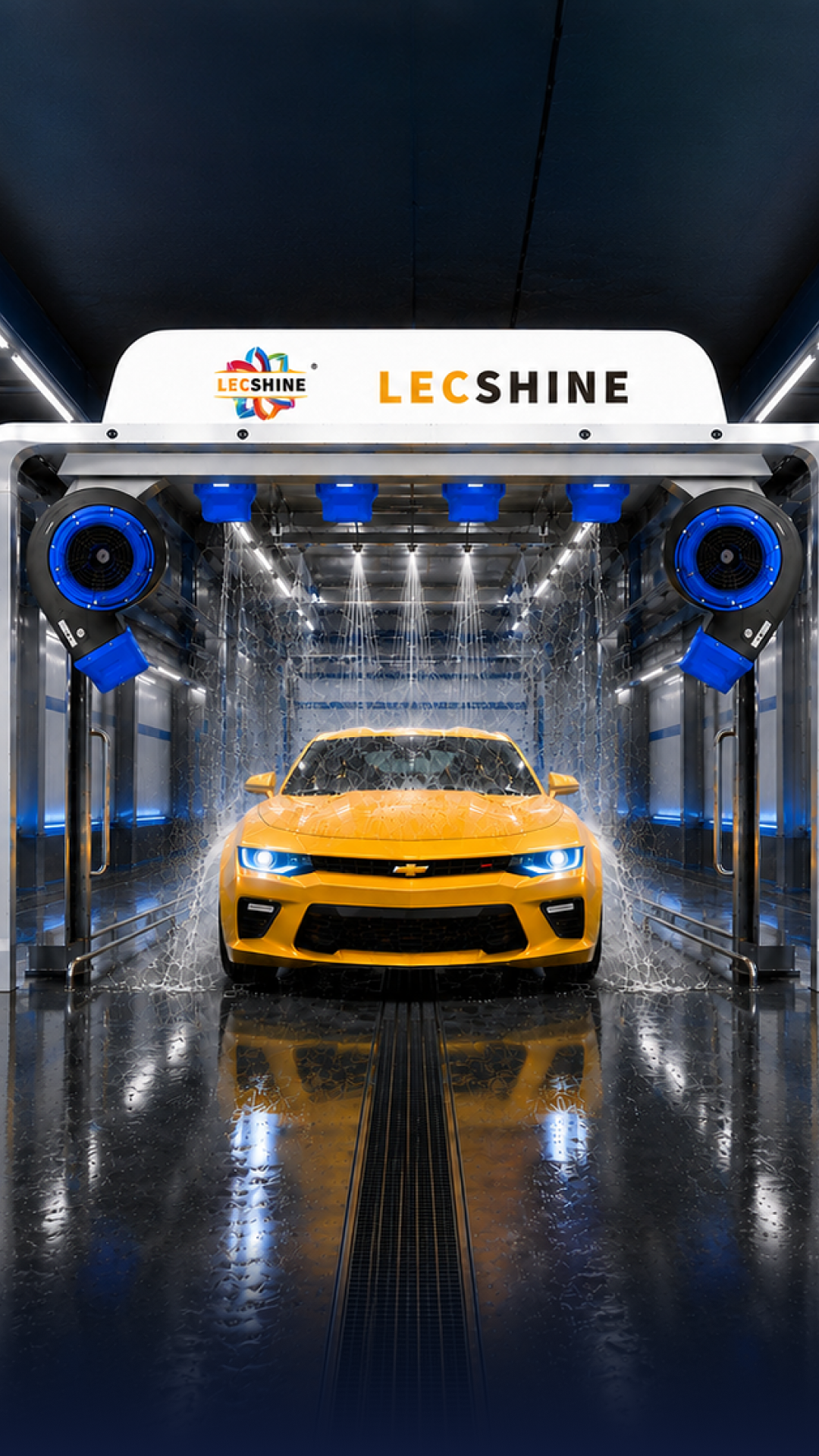 Lecshine automated car wash